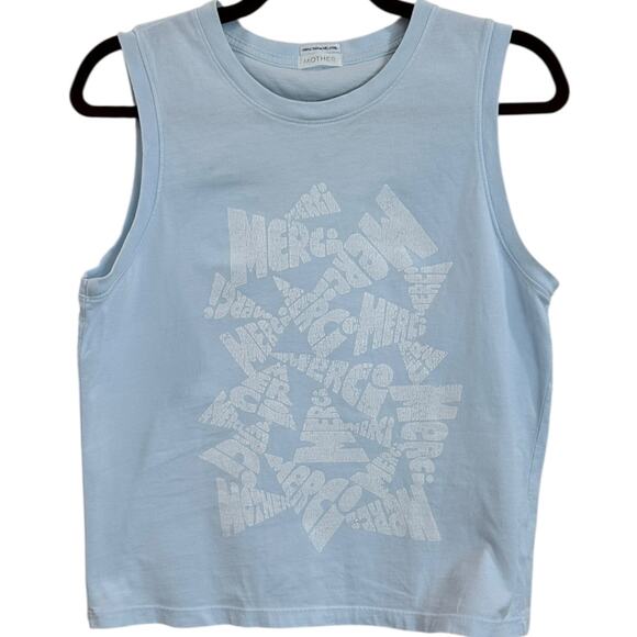 MOTHER The Strong And Silent Type Tank Top In Merci - Picture 2 of 9